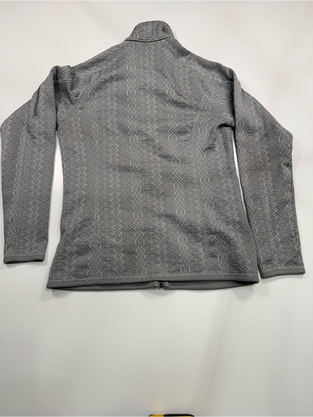 Patagonia Light Gray Patterned Full-Zip Jacket - Picture 9 of 9